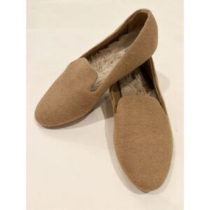Birdies Starling Loafer Size 7.5 Faux fur Lined Tan
